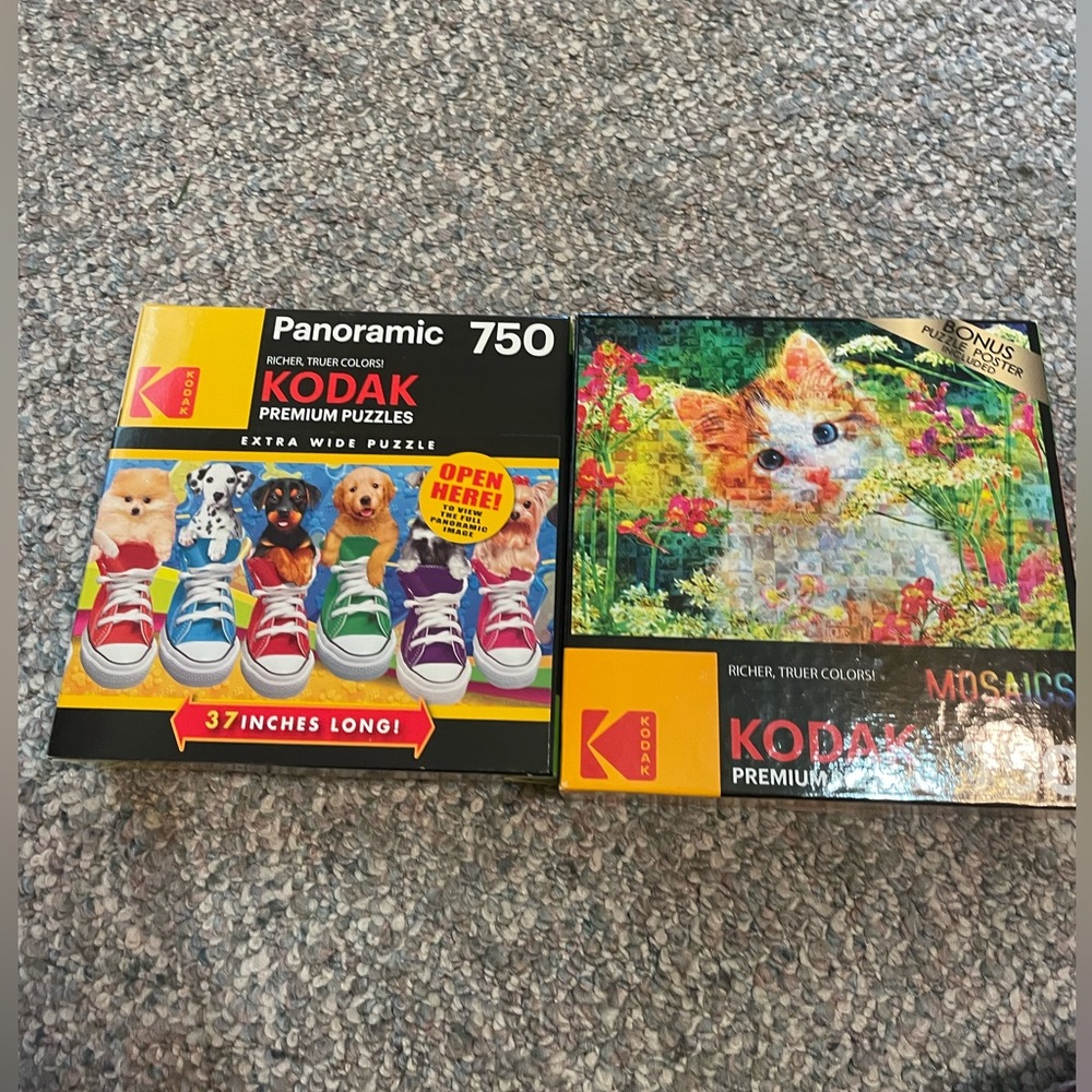 Kodiak Puzzle Cat and Dogs in Converse